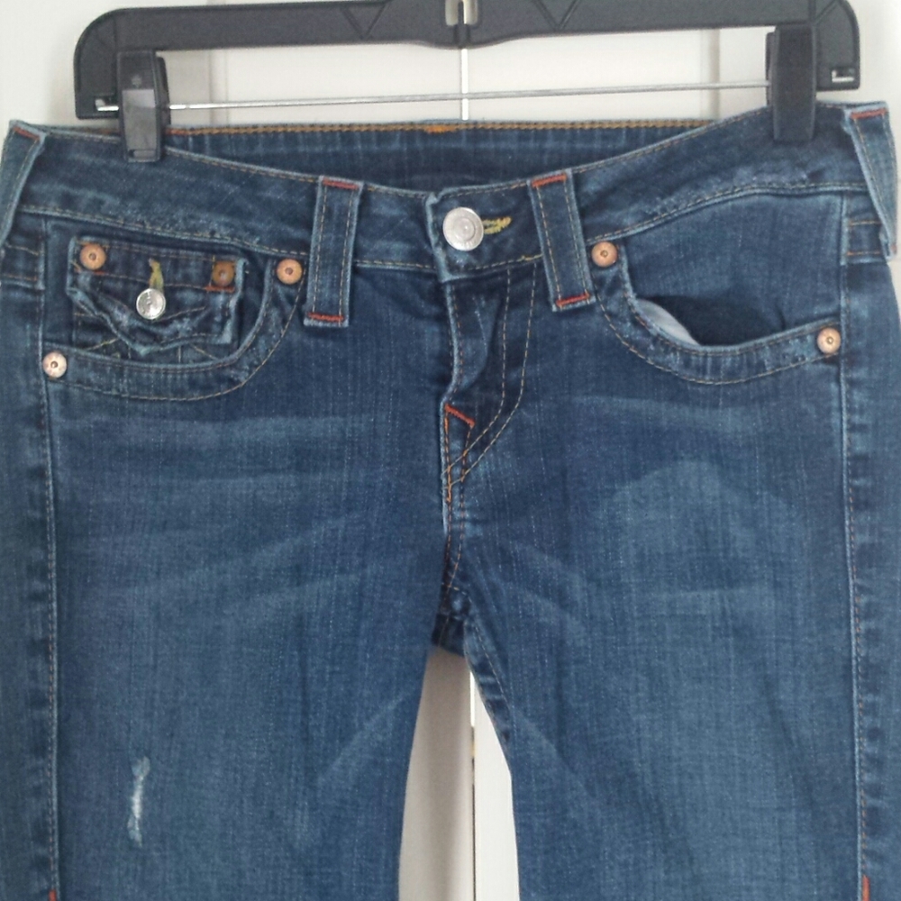 True Religion womens low rise Billy jeans size 29